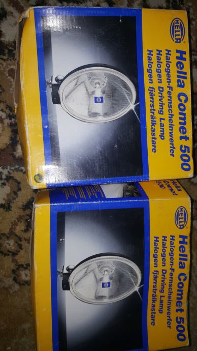 Hella comet  500 lampe