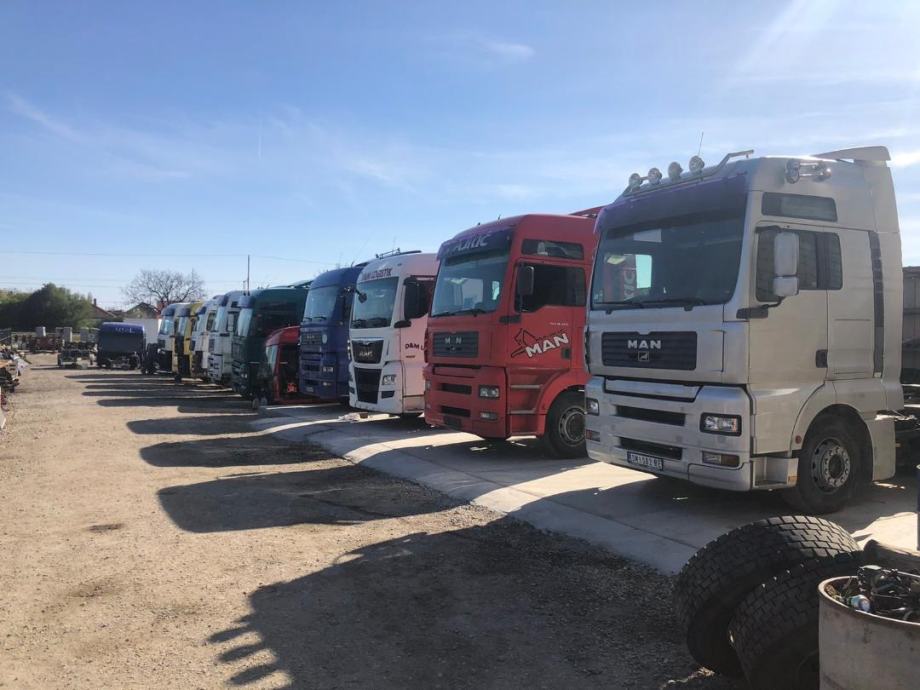 MAN TGA-TGX delovi euro 3,4,5,6 od 2000. godista