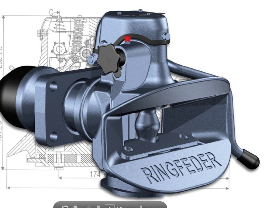 Фаркоп ringfeder 5050