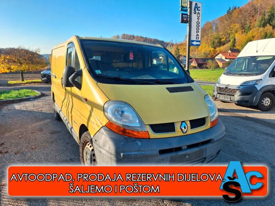 Renault Trafic 1.9 DCI, GODINE 2003, DIJELOVI