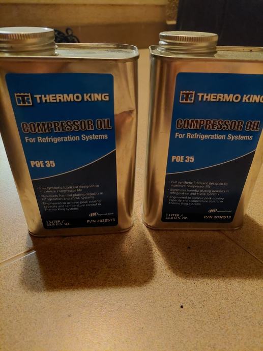 Thermo King COMPRESSOR OIL FOR REFRIGERATION SYSTEMS