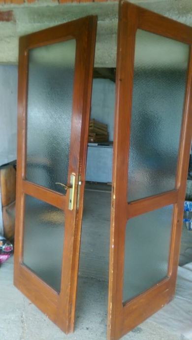 Sobna vrata dupla sa staklom