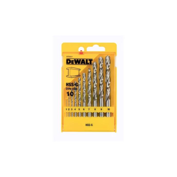 DEWALT HSS-G Set Od 10 Dijelova DT5921