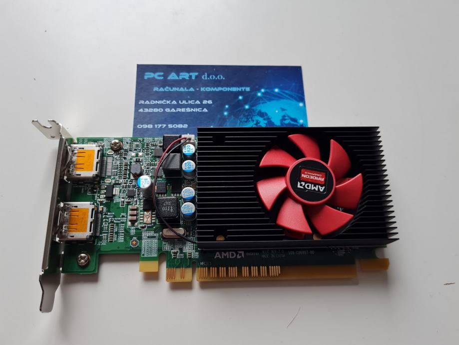 AMD Radeon R5 430 OEM, LP, 2GB GDDR5, PCI-E, 2 x DP - Račun / R1