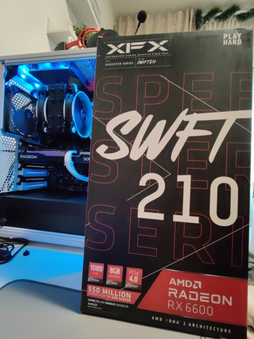 AMD XFX RX 6600 8GB SWIFT 210