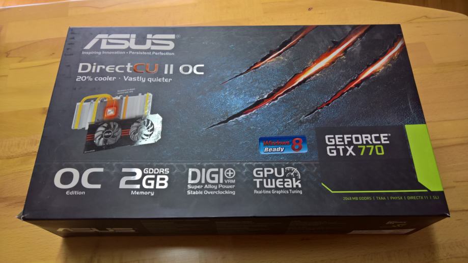 ASUS DirectCU II OC Geforce GTX 770