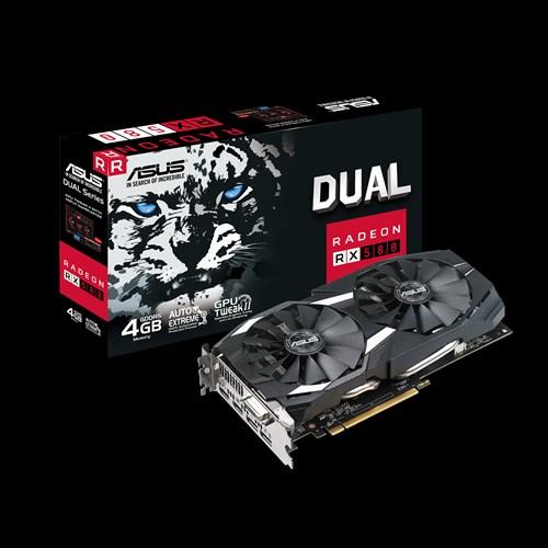 Asus dual rx580 4gb в разборе