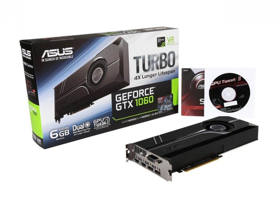 Asus gtx 1060 turbo разбор