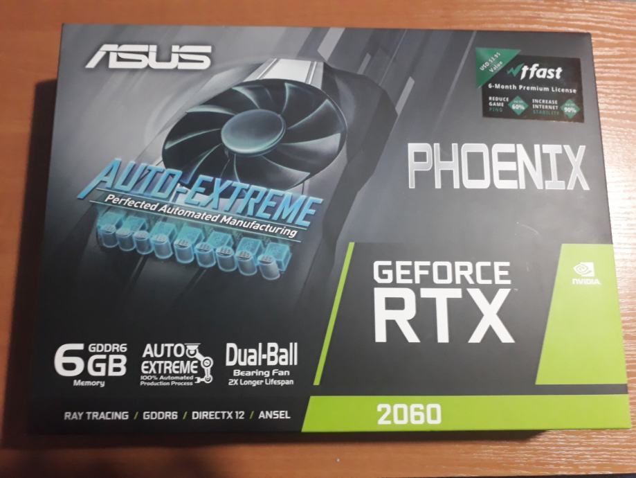 Asus Geforce RTX 2060 6GB Phoenix