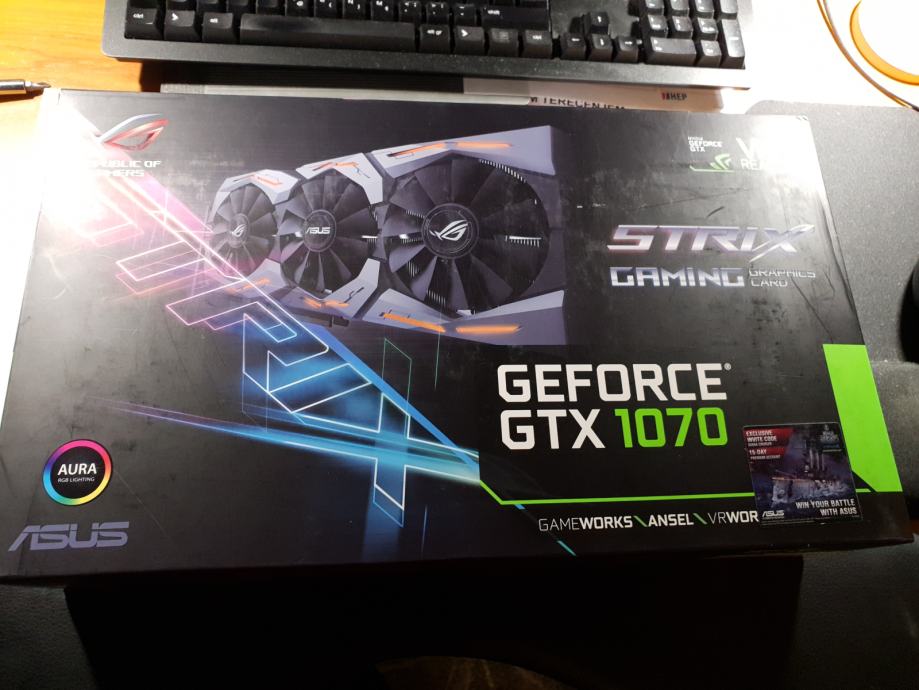 Asus GTX 1070 Rog STRIX OC