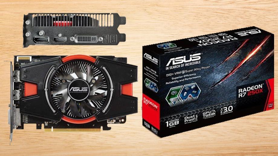 Asus r7 250x обзор