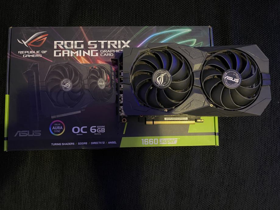 Asus Rog Strix Gtx 1660 Super Oc