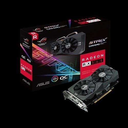 Asus rx 560 4gb rog strix разгон