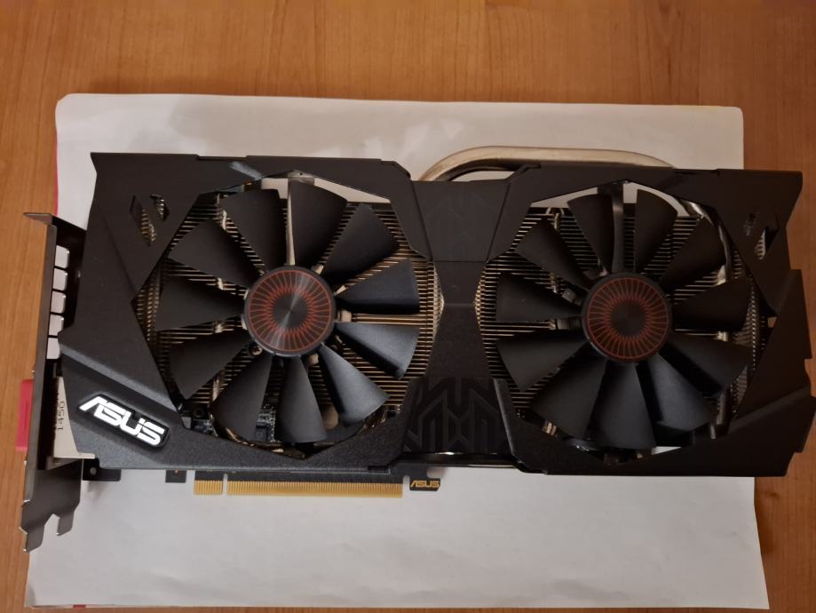 ASUS STRIX GTX 970 DirectCU II OC  4GB GDDR5 256BIT