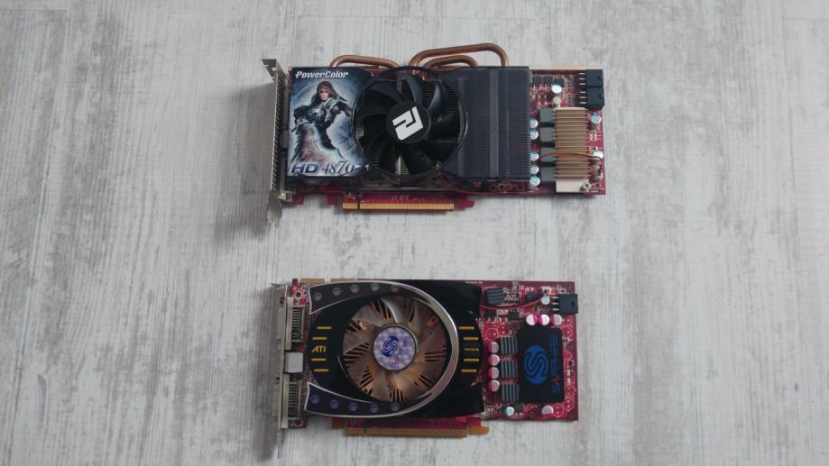 ATI Radeon Sapphire HD 4770, PowerColor HD 4870 (512MB, 1GB GDDR5)