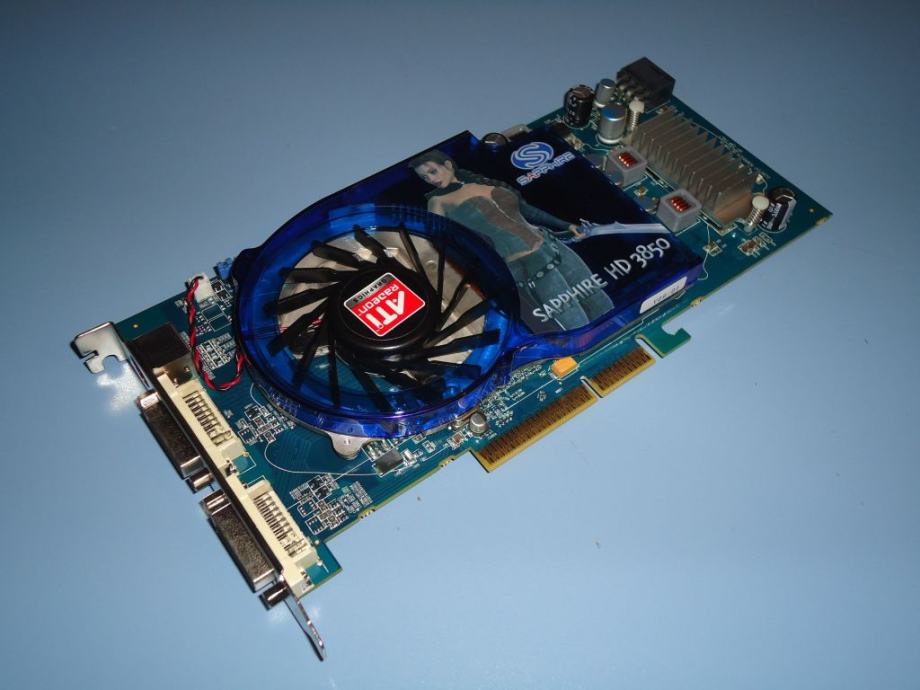 Видеокарта sapphire hd 3850 подключение