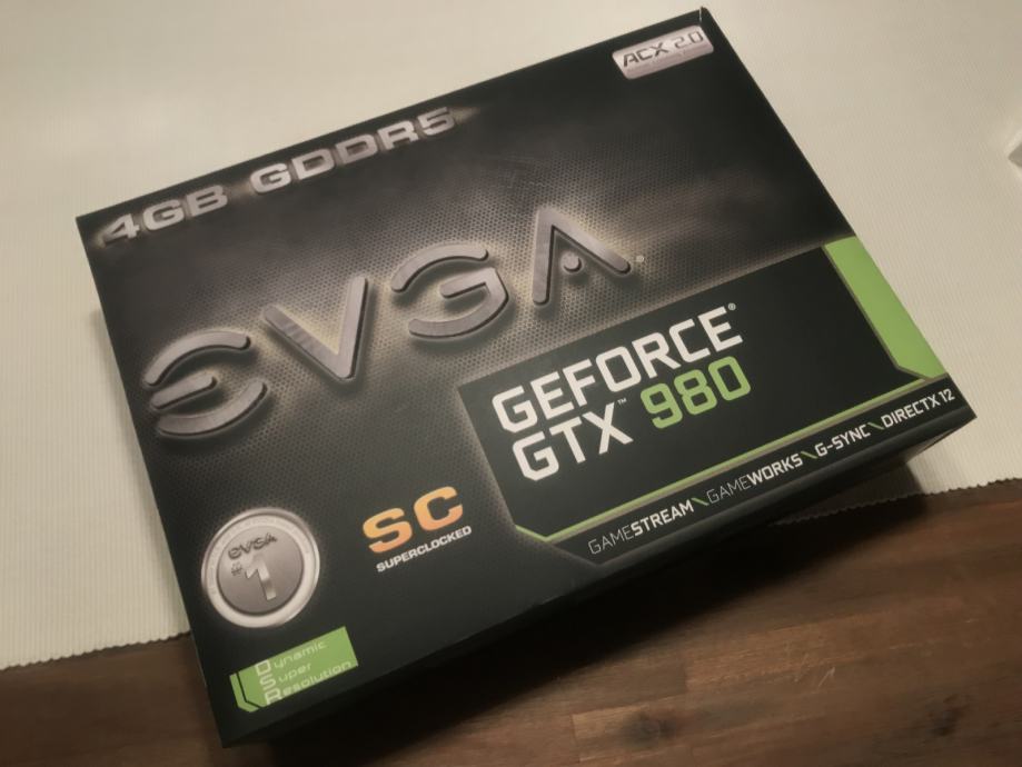 EVGA GeForce GTX 980 SC GAMING ACX 2.0