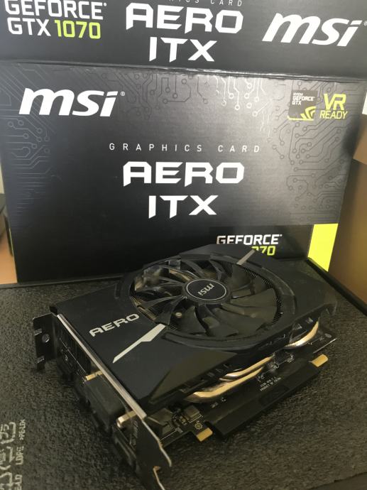 MSI GeForce GTX 1070 AERO ITX 8GB