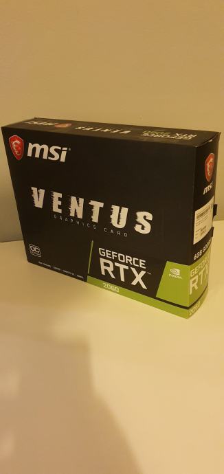 Geforce RTX 2060 MSI Ventus 6GB GDDR6 OC Edition Twin Fan