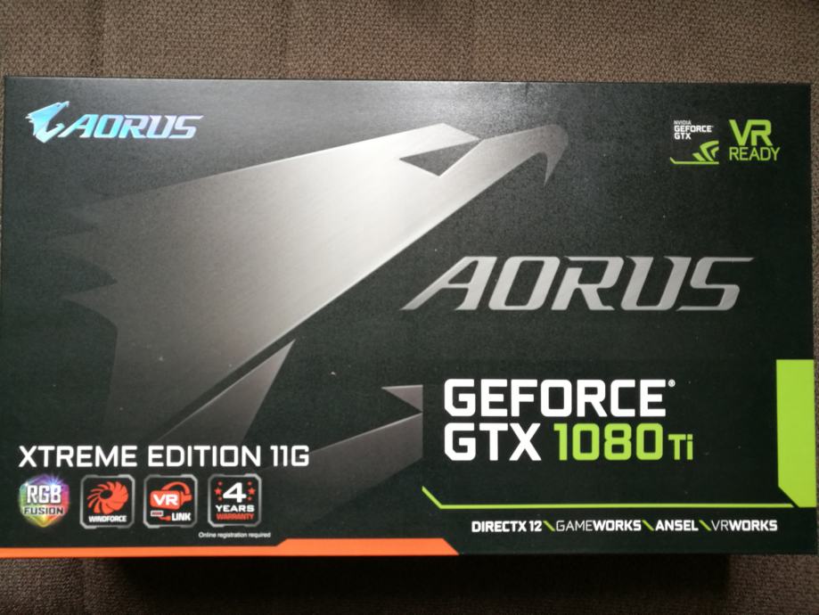 Gigabyte Aorus 1080ti Extreme edition!