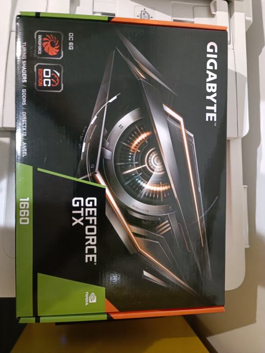 Gigabyte Geforce GTX 1660 OC 6Gb