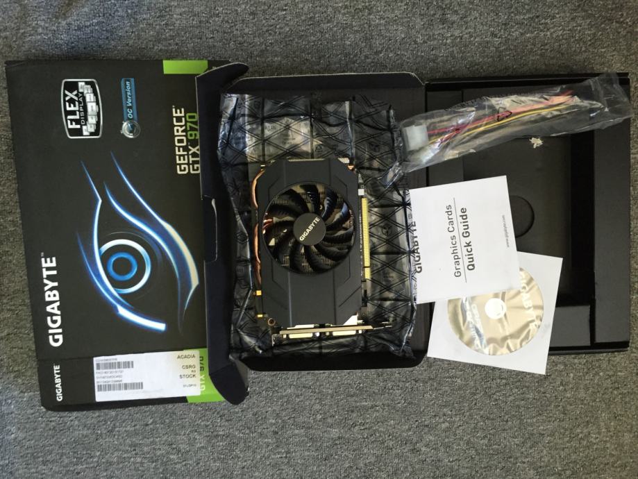 Gigabyte GeForce GTX 970 OC Version, 4GB GDDR5, ITX