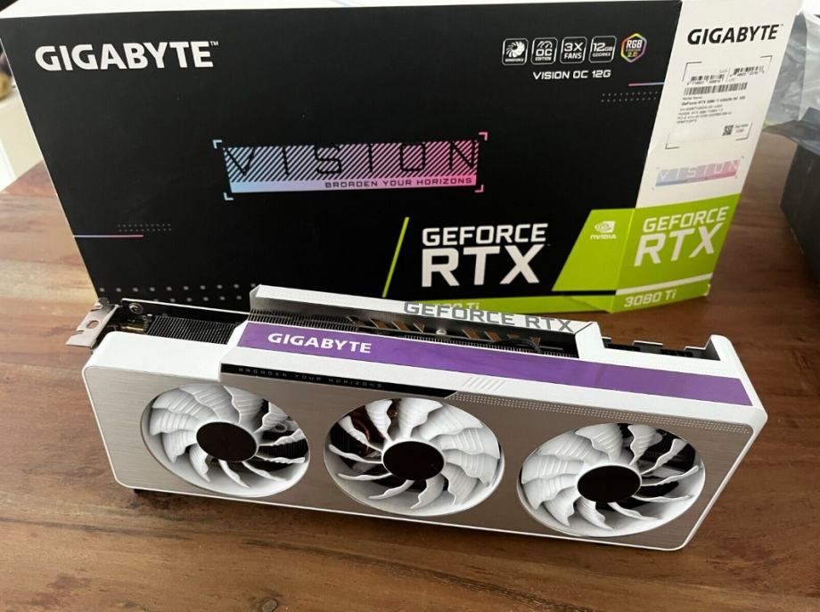 GIGABYTE GeForce RTX 3080 Ti Vision OC 12GB GDDR6X