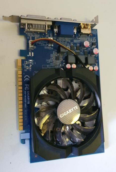 GIGABYTE NVIDIA GeForce GT 420 GPU