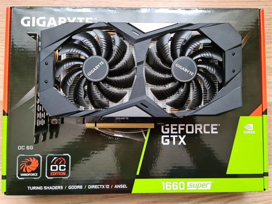 Gigabyte Nvidia GeForce GTX 1660 SUPER OC 6GB