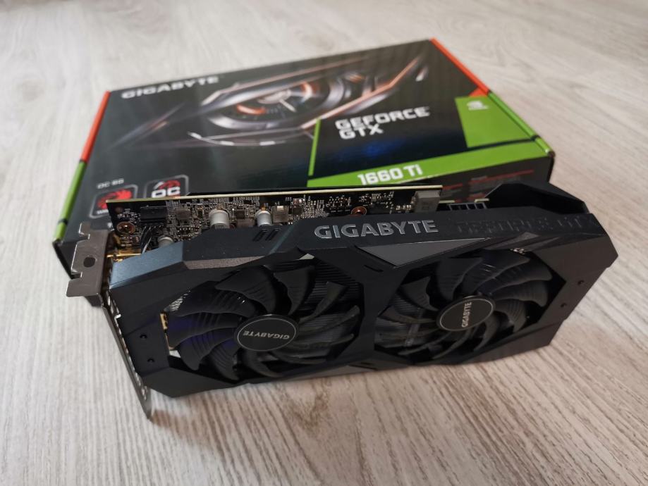 Gigabyte Nvidia GeForce GTX 1660 TI OC 6GB