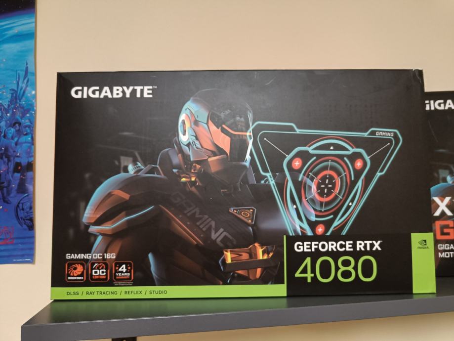 Gigabyte RTX 4080 Gaming OC 16GB, GDDR6X