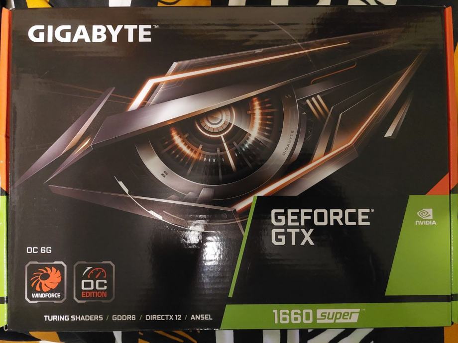 Grafička Kartica Gigabyte Geforce Gtx 1660 Super Oc 6g