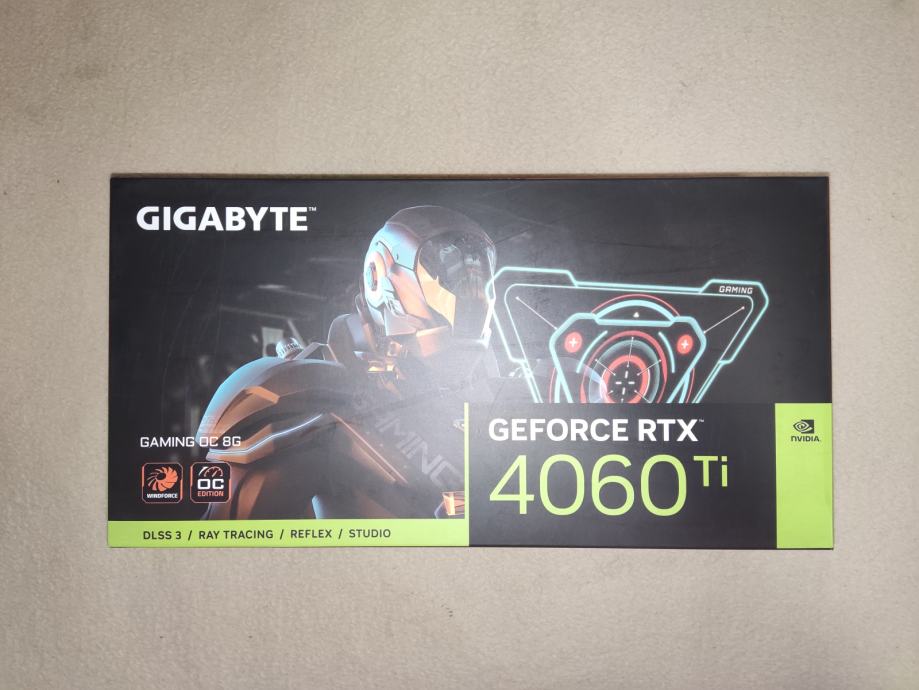 Grafička kartica GIGABYTE RTX 4060 Ti Gaming OC, 8gb, GDDR6