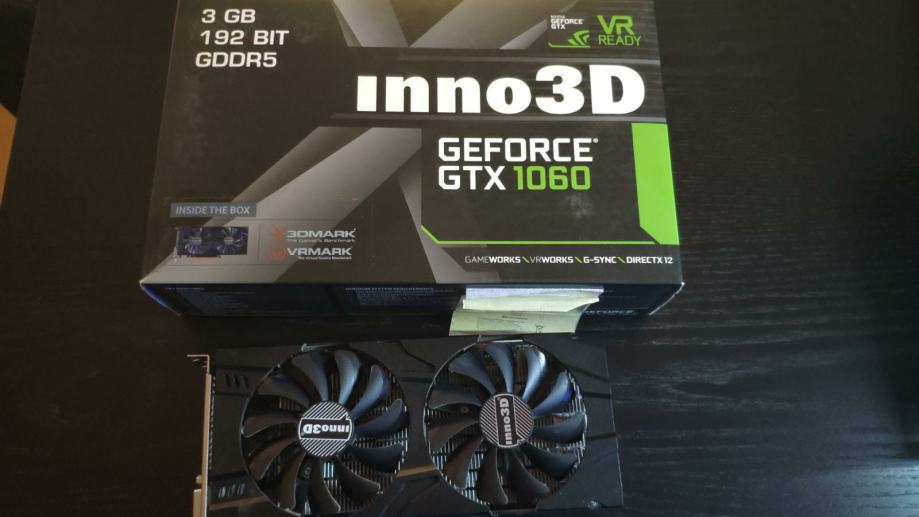 Inno3D GeForce GTX 1060 3GB DDR5