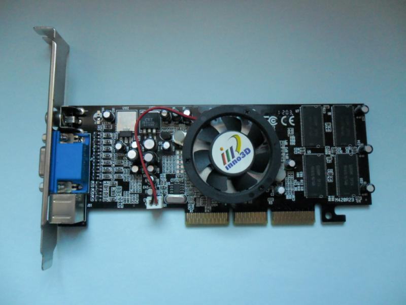 Inno3D Geforce4 MX440 AGP 64MB VGA S-Video Composite