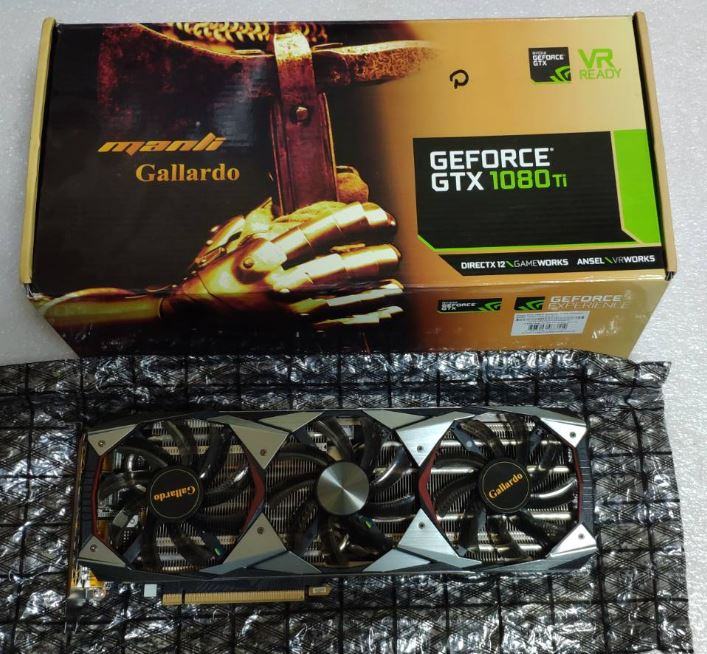 MANLI GeForce GTX 1080 Ti GALLARDO 11GB GDDR5X 352 bit grafi ka