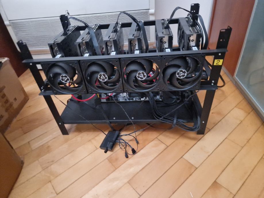 Mining rig 6x RTX 3060ti 8GB