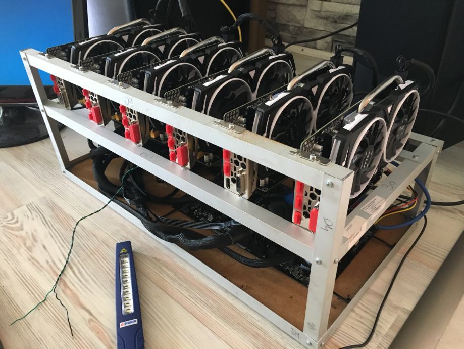 Mining rig 6X RX470 MSI ARMOR