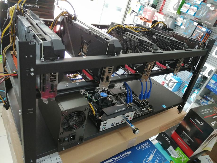 Mining RIG RTX 3080 10GB X5 500MH/s