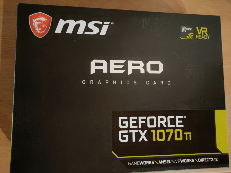 MSI AERO GTX 1070 ti