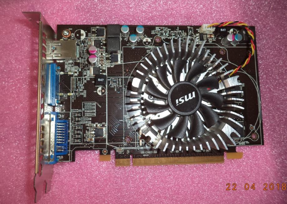 MSI AMD Radeon HD 6670 1GB GDDR5 128-bit DX11 PCI-E graficka