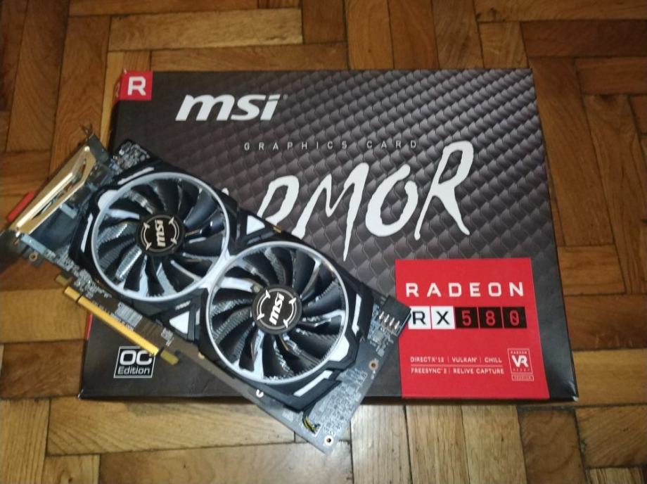 MSI ARMOR RX580 4G OC