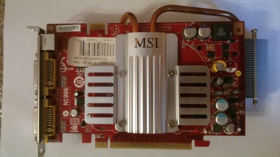 MSI GeForce 8600GT 256MB GDDR3 PCI-e