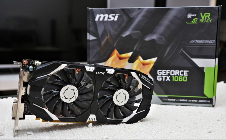 MSI GeForce GTX 1060 6GB / Dual Fan / OC Edition