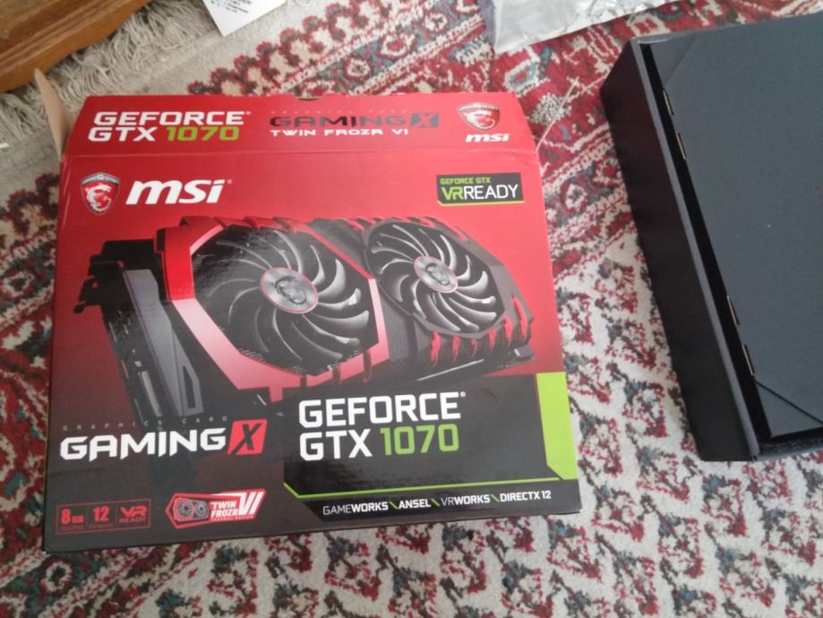 MSI Geforce GTX 1070 Gaming X 8gb