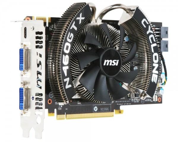 MSI GeForce GTX 460 Cyclone OC 1 GB GDDR5