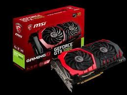 MSI GTX 1060 6 GB GAMING X