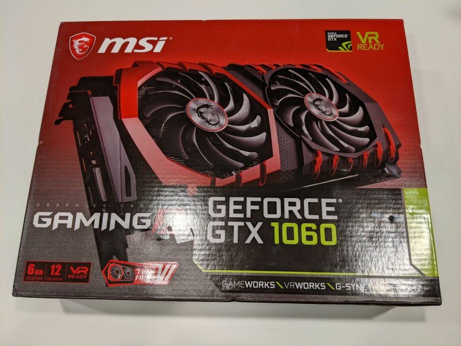 MSI GTX 1060 6GB