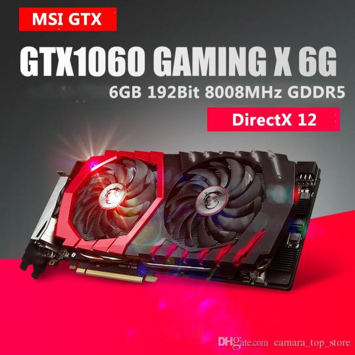 Msi Gtx 1060 Gaming X 6 gb