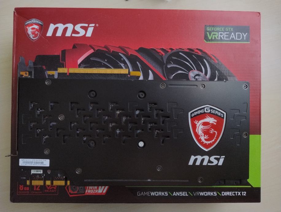 MSI GTX 1070 GAMING Z